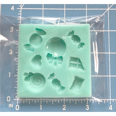 Silicone Mold 8 cavity Candy Treats handmade Mold