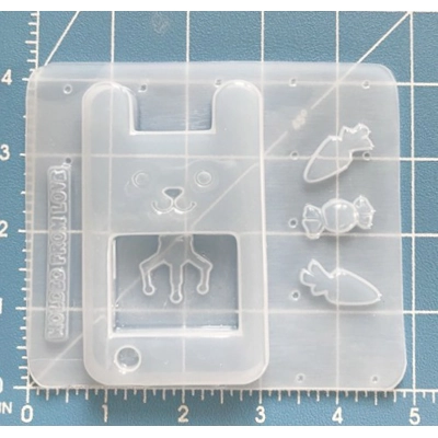 Kawaii Bunny Claw Machine Handmade Plastic Mold