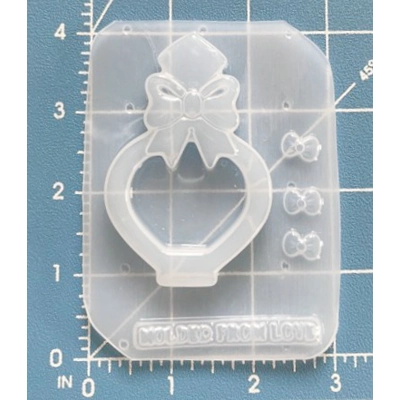 MFL Kawaii Love Potion Bottle with Bow Handmade Plastic Mold