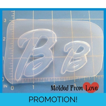 Retro Letter B Handmade Plas..