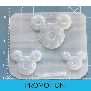 Frosted Mouse Donuts Handmad..