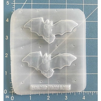 Pair of side flying Bats Handmade Plastic Mold