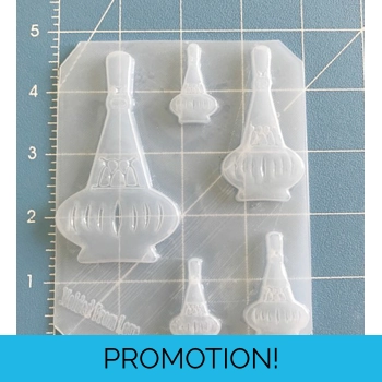 5 detailed Genie Bottles Han..