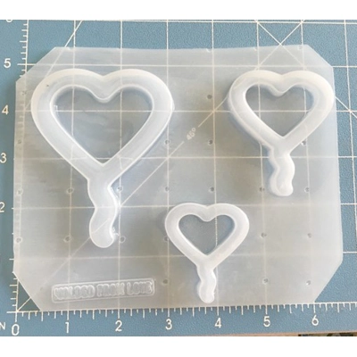 Heart Balloon Shaker Handmade Plastic Mold Heart Balloon Shaker Handmade Plastic Mold