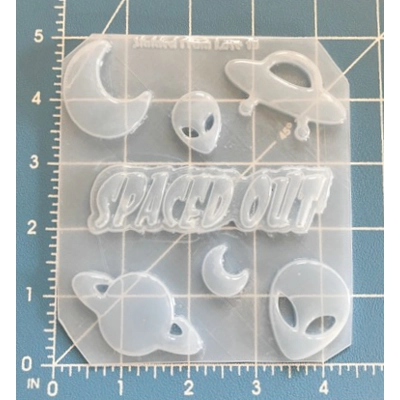 Spaced Out 7 cavity Pallet Handmade Plastic Mold