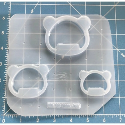 Kawaii Panda Sushi Shaker Handmade Plastic Mold Kawaii Panda Sushi Shaker Handmade Plastic Mold