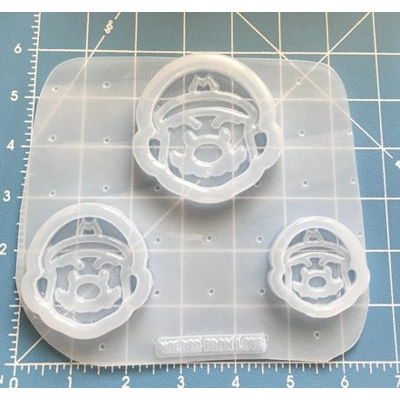 Its A-Me! Mahrio! Shaker Handmade Plastic Mold