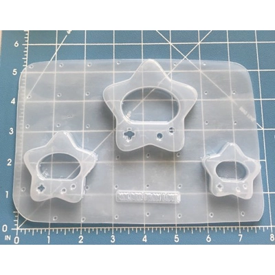 Kawaii Star Shape Hand Held Game Shaker Handmade Plastic Mold