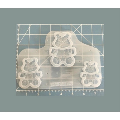 Retro Teddy Ruxpin Shaker Handmade Plastic Mold