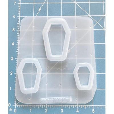 New Roundy Chibi Coffin Shakers Handmade Plastic Mold New Roundy Chibi Coffin Shakers Handmade Plastic Mold