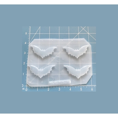 4 New Super Pointy Bat Shapes Handmade Plastic mold 4 New Super Pointy Bat Shapes Handmade Plastic mold