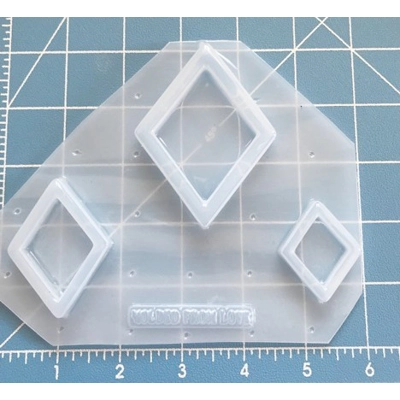 BASIC SHAPE Diamond Shaker handmade Plastic Mold BASIC SHAPE Diamond Shaker handmade Plastic Mold