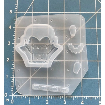 Horror/Slasher Shaker series DRACULA Shaker handmade plastic Mold