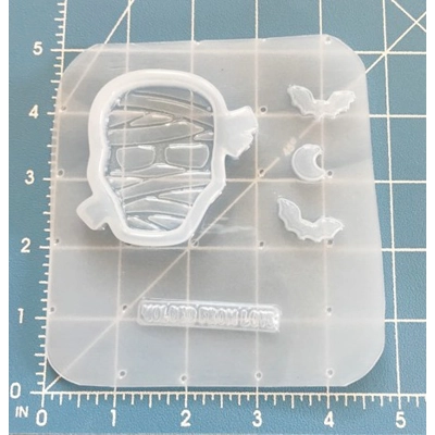 Horror/Slasher Shaker series MUMMY Shaker handmade plastic Mold