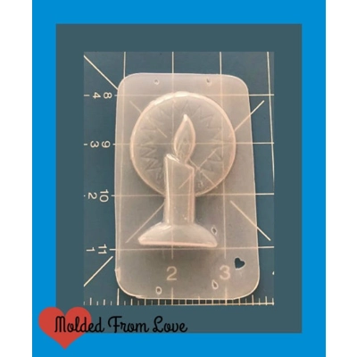 Retro Carved Detail Christmas Candle Handmade Plastic Resin Mold Retro Carved Detail Christmas Candle Handmade Plastic Resin Mold