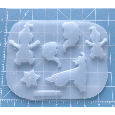 Winter Princess Pallet Handmade Plastic mold