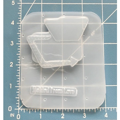 Vintage Diner Marquee Handmade Plastic Mold