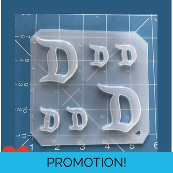 2 med D Shapes and 4 small H..