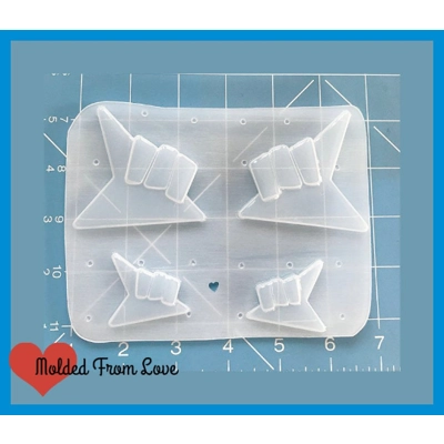 Atomic Reto Motel Signs Left and Right Handmade Plastic mold