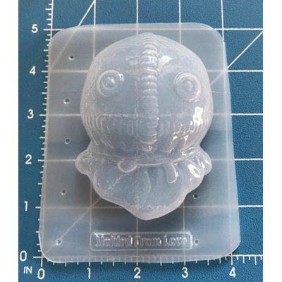 Sam From Trick R Treat Soap/Bath Bomb Handmade Plastic Mold Sam From Trick R Treat Soap/Bath Bomb Handmade Plastic Mold