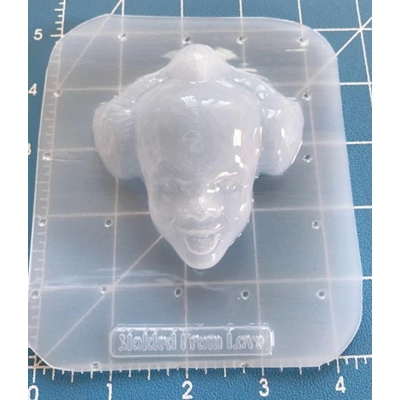 Penny Clown verson 2 Plastic Soap or Bath Bomb Handmade Plastic Mold Penny Clown verson 2 Plastic Soap or Bath Bomb Handmade Plastic Mold