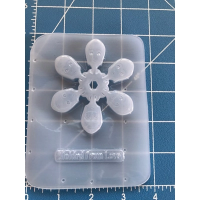 c3po Snowflake Handmade Plastic Mold