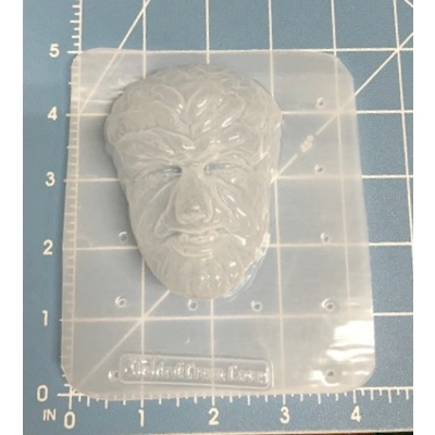 The Wolfman Plastic Soap or Bath Bomb Handmade Mold