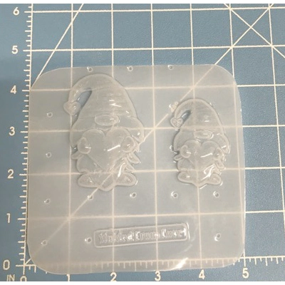 2 Little Love Gnomes Handmade Plastic Mold