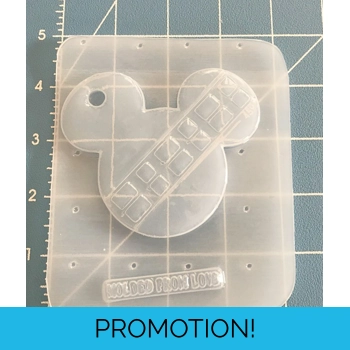 Chewy Ears Keychain Handmade..