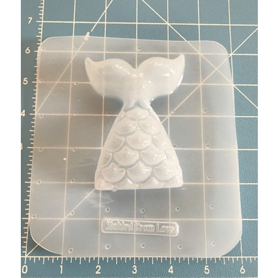 I'm Really A Mermaid Plastic Soap or Bath Bomb Handmade Mold