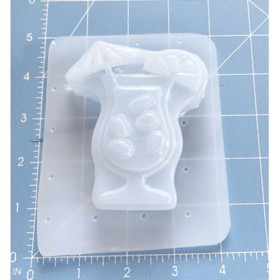 Mai Tai Cocktail Soap/Bath Bomb Handmade Plastic Mold
