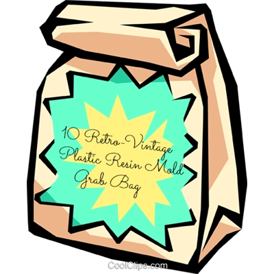 GRAB BAG BLOWOUT SALE!! 10- Different RETRO/VINTAGE Molds Grab Bag