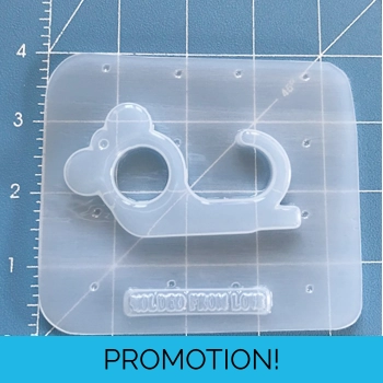 BOY Mouse Covid Key Handmade..