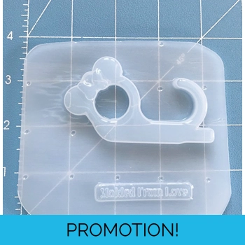 Girl Mouse Covid Key Handmad..