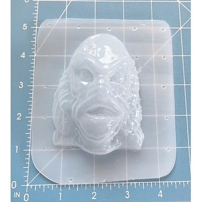 Creature From The Black Lagoon Plastic Soap or Bath Bomb Handmade Mold