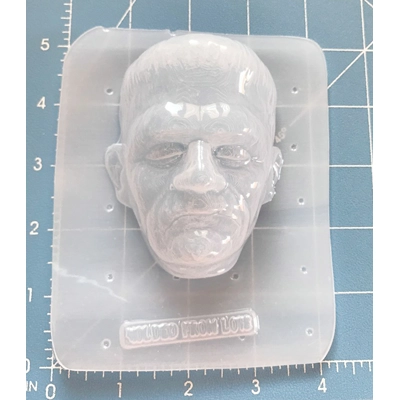 Frankenstein Plastic Soap or Bath Bomb Handmade Mold Frankenstein Plastic Soap or Bath Bomb Handmade Mold