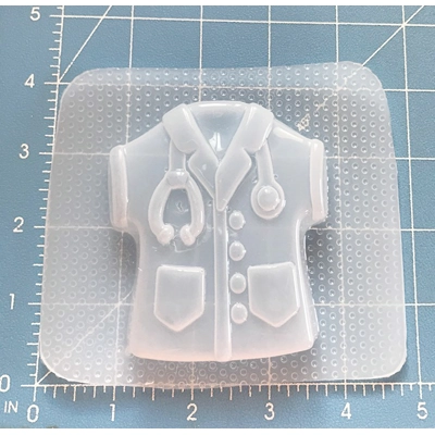 Medical Scrub Plastic Soap or Bath Bomb Handmade Mold Medical Scrub Plastic Soap or Bath Bomb Handmade Mold