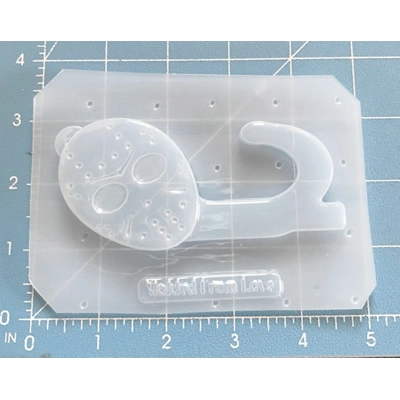 Jason Mask No Touch Covid Key Handmade Plastic Resin Mold