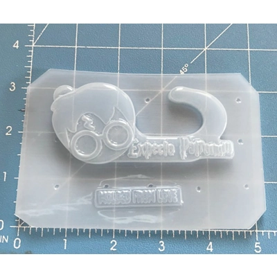 Harry Wizard No Touch Covid Key Handmade Plastic Resin Mold