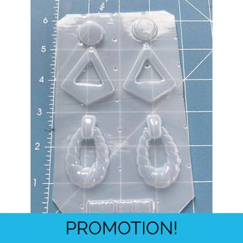 2 pairs Retro Vintage Hoop E..