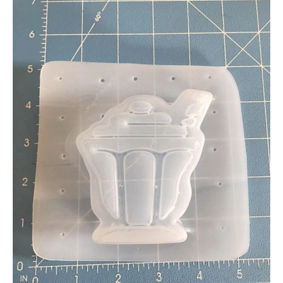 Retro Ice Cream Soda Soap/ Bath Bomb Handmade Plastic Mold