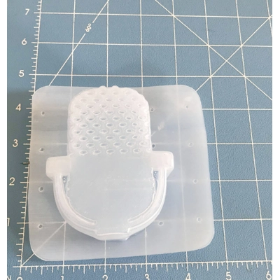 Retro Microphone Soap/Bath Bomb Handmade Plastic mold