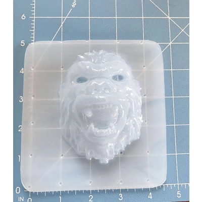 King Gorilla Soap/ Bath Bomb Size Handmade Plastic Mold