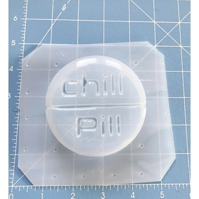 Chill Pill Soap/Bath Bomb Handmade Plastic Mold Chill Pill Soap/Bath Bomb Handmade Plastic Mold