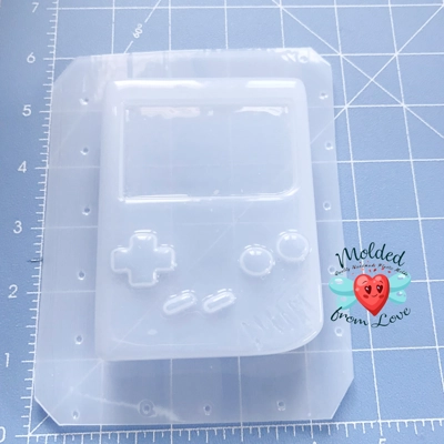 Retro Handheld Game Soap/Bath Bomb/Wax/Chocolate/Plaster/Clay Handmade Plastic mold