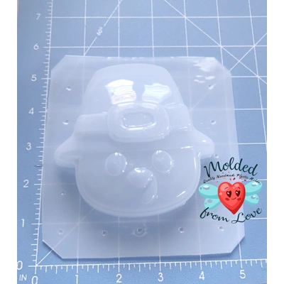 Cute Turkey Boy Soap/Bath Bomb/Chocolates/Clay/Wax/Plaster Handmade Plastic Mold