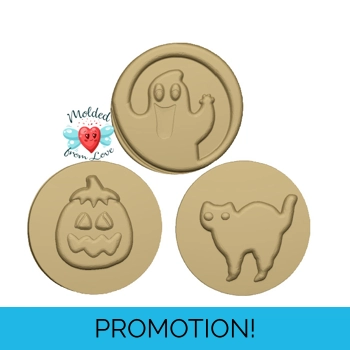 Retro Halloween Cookie Handm..