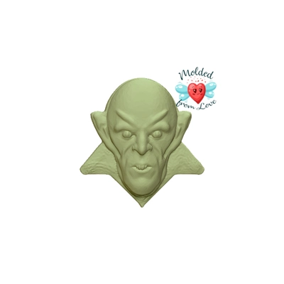 Horror Series Nosferatu Soap Or Bath Bomb Handmade Plastic Resin Mold Horror Series Nosferatu Soap Or Bath Bomb Handmade Plastic Resin Mold