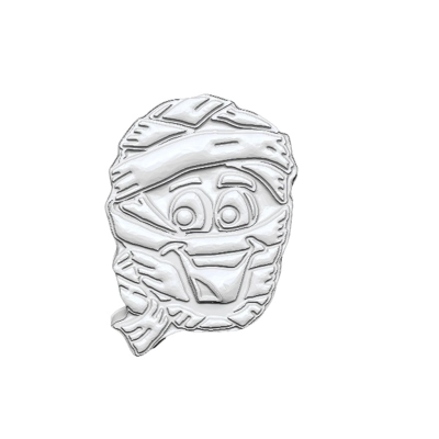 Retro Cereal Mummy Character Mold Retro Cereal Mummy Character Mold