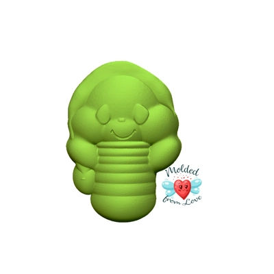 Retro 80's Glow Worm Toy Soap/ Bath Bomb Handmade Plastic Resin Mold